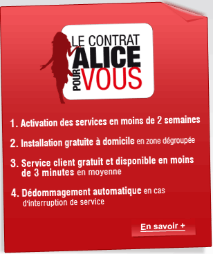 Contrat Alice ADSL